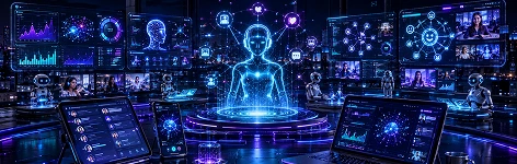Autonomous AI agents for social media apps